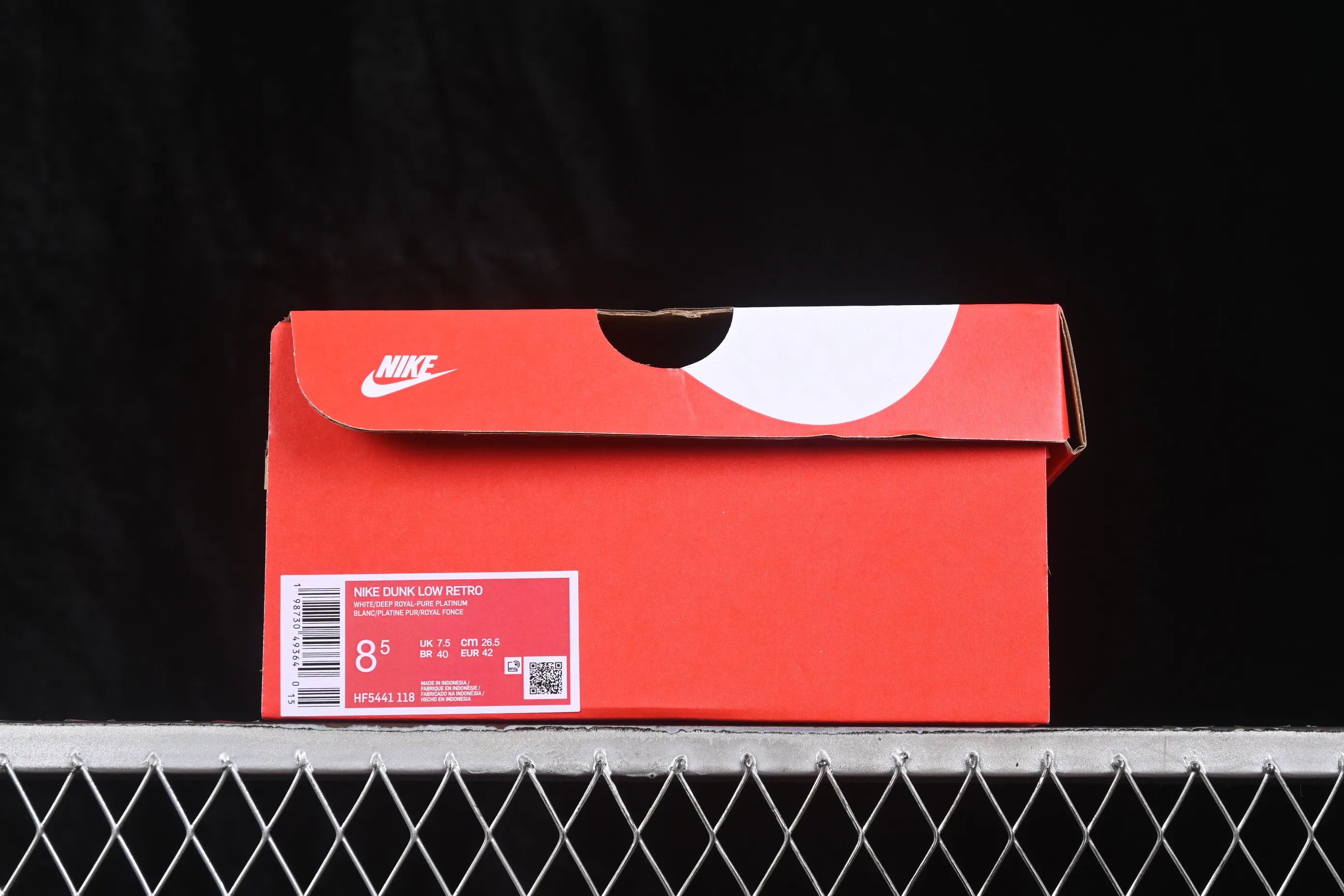 All categories Nk SB Dunk series Nk SB Dunk Low low-top sneakers Nike SB Dunk Low white gray blue low-top casual sneakers HF5441-118